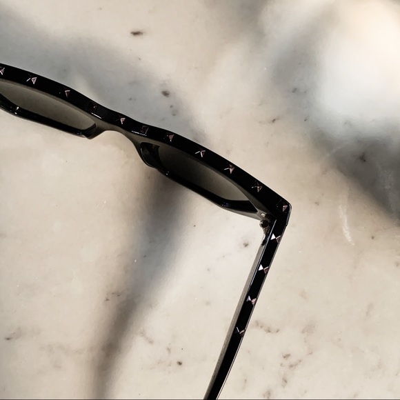 *SOLD* Valentino Rockstud Acetate Sunglasses - Picture 10 of 15